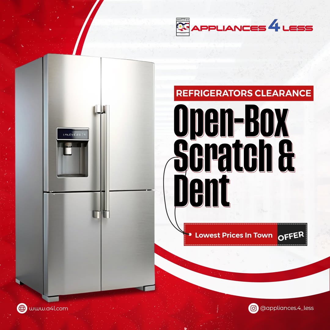 Refrigerators Clearance - Open-Box Scratch & Dent